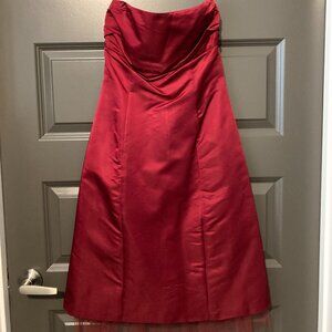 Price Reduced: Red Guest Wedding dress